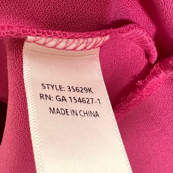 JoH Apparel Matching Top/Midi Pencil Skirt Set Women’s Soft Pink - Picture 10 of 10